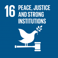 Goal 16: Peace, justice & strong institutions