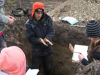 Students monitoring soil