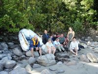 Ashore on Little Barrier Island. Image – Peter Bellingham