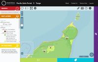 PSP soil map of Tonga