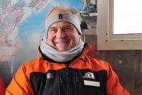 Rob in Antarctica