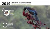 State of NZ Garden Birds 2019 | Te āhua o ngā manu o te kāri i Aotearoa