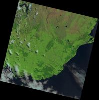Landsat-8 imagery of Otago, February 2013.