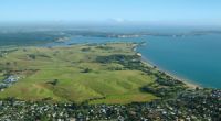 Aerial view of Long Bay. Image - Auckland Council