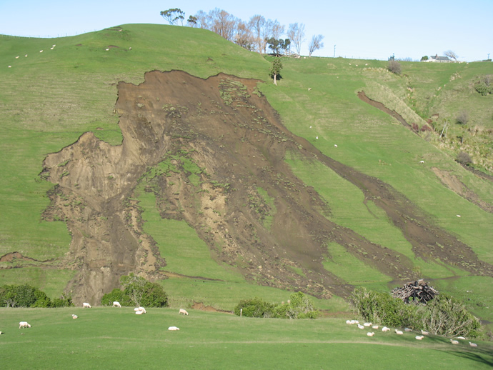 Shallow landslide