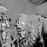 SPOT panchromatic image, K38 J557, Antarctica 14 January 1990 © CNES 1990