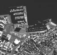 Panchromatic imagery of Royal Port Nicholson Yacht Club, Wellington. 
(c) CNES 2012