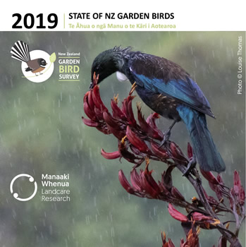 State of New Zealand Garden Birds 2019 | Te āhua o ngā manu o te kāri i Aotearoa