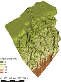 Mapping soil organic carbon stocks at the farm scale.