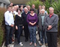The National Biocontrol Collective and Landcare Research staff at their annual meeting in October 2015.