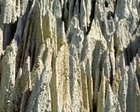 Earth pillars caused by wind and rain erosion