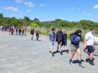 Greymouth High School students. Photo: Murray Dawson, Manaaki Whenua - Landcare Research