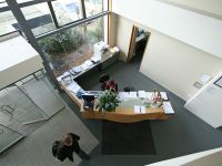 Reception, Flemming building, Lincoln site