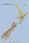 <em>Dracophyllum latifolium</em> distribution map