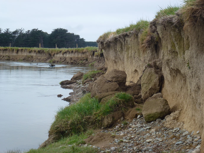 Erosion bank