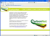 CarbonNet website 